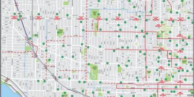 Toronto compartir bicicletas mapa